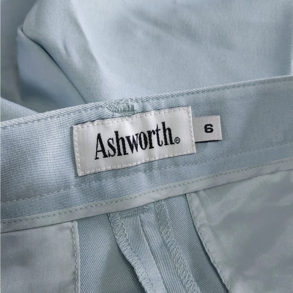 Ashworth Light Blue Golf Shorts - Picture 4 of 9